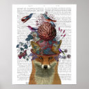 Search for fox wall decor posters Steampunk
