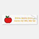 Search for apple bumper stickers Car