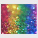 Search for rainbow glitter wrapping paper Red