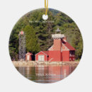 Search for lake superior christmas tree decorations Lighthouse