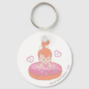 Search for pebbles flintstone key rings Cartoon stone age