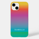 Search for modern girly iphone cases Rainbow