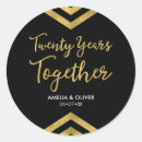 Search for 20th anniversary stickers Black