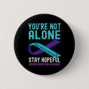 Search for suicide prevention awareness ribbon badges Psychology