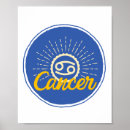 Search for cancer zodiac sign posters Retro