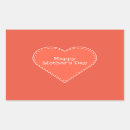 Search for orange rectangle stickers Text