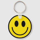 Search for smilies key rings Yellow