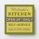 Search for kitchen sign plaques Chef