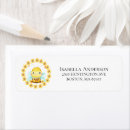 Search for honeycomb return address labels Sunflower