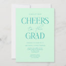 Search for turquoise graduation invitations Bold