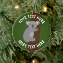 Search for koala bear christmas tree decorations Animal