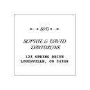 Search for heart arrow rubber stamps Return address