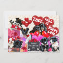 Search for puppy valentines day cards Hearts