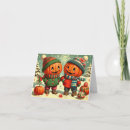 Search for jack o lantern halloween cards Vintage