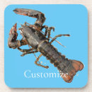Search for crustaceans coasters Lobster