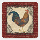 Search for red rooster stickers Vintage