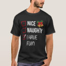 Search for fun tshirts Santa