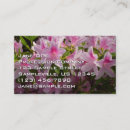 Search for bush business cards Floral