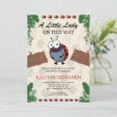 Search for ladybug baby girl shower invitations Insect