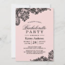 Search for lace hen party invitations Elegant