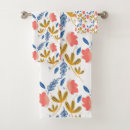 Search for coral pink bath towels Flower