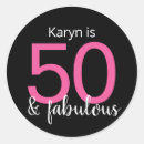 Search for happy birthday seals envelope seals 50 and fabulous