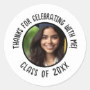 Search for thank you graduation stickers Class of 2024