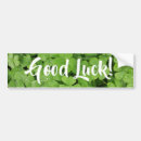 Search for luck bumper stickers Shamrock