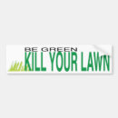 Search for lawn bumper stickers Green