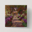 Search for monet flowers badges Impressionist