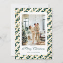 Search for green and white christmas cards Winter