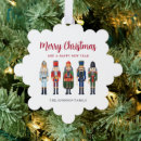Search for cute nutcracker christmas tree decorations Unique