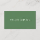 Search for moss business cards Modern