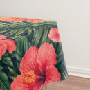 Search for tropical hibiscus tablecloths Summer