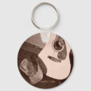 Search for western country key rings Music