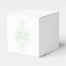 Search for mint green wedding favour boxes Classic