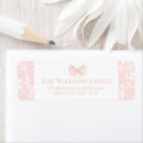 Search for baby shower for girls return address labels Preppy