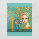 Search for animal pattern postcards Whimsical