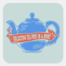 Search for breakfast square stickers Teapot