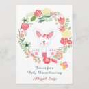 Search for easter bunny baby shower invitations Girls