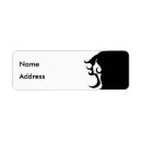 Search for modern art return address labels Deco