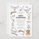 Search for wizard baby shower invitations Wizarding world party