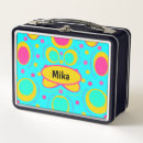 Search for funky lunch boxes Colourful