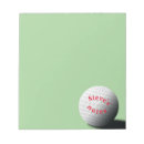 Search for golf notepads Sport