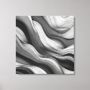 Search for black and white waves canvas prints Monochrome
