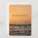 Search for beach anniversary invitations Golden