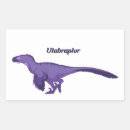 Search for dinosaur rectangle stickers Raptor