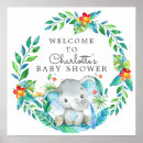 Search for elephant baby shower posters Boy