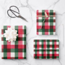 Search for buffalo plaid christmas wrapping paper Trendy