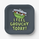 Search for oscar the grouch sesame street plates Garbage